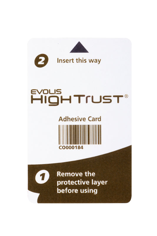 Evolis ACL001 Regular Cleaning Kit - 5 Adhesive Cards, 5 Swabs