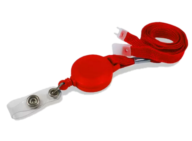 Breakaway Lanyards with Yoyo Reels and Straps 100pc