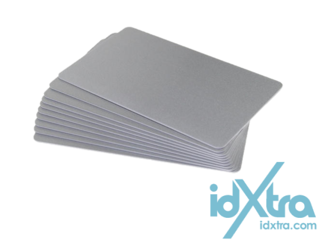 Metallic Coloured PVC Cards 100pc