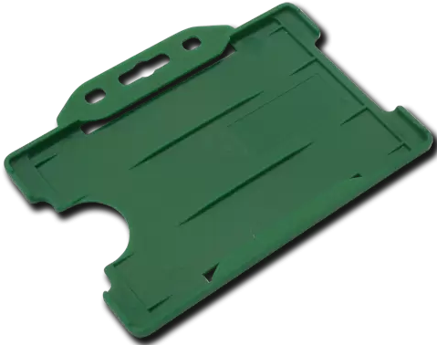 Landscape Single-Sided Open Face Rigid Card Holders 100pc