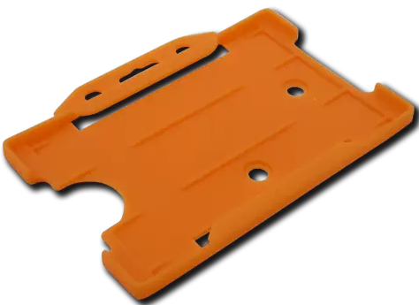 Landscape Single-Sided Open Face Rigid Card Holders 100pc