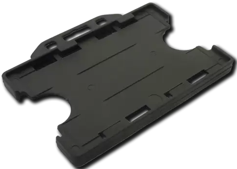 Landscape Double-Sided Open Face Rigid Card Holders 100pc