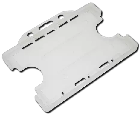 Landscape Double-Sided Open Face Rigid Card Holders 100pc