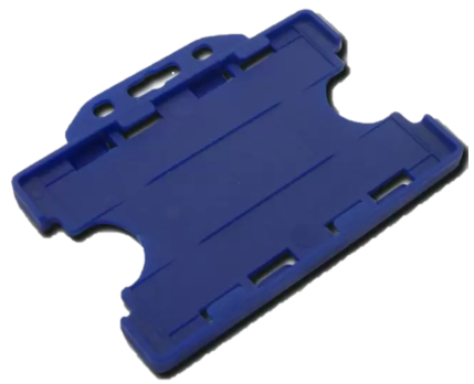 Landscape Double-Sided Open Face Rigid Card Holders 100pc