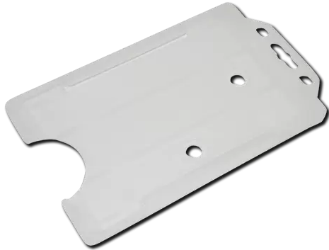 Portrait Single-Sided Open Face Rigid Card Holders 100pc