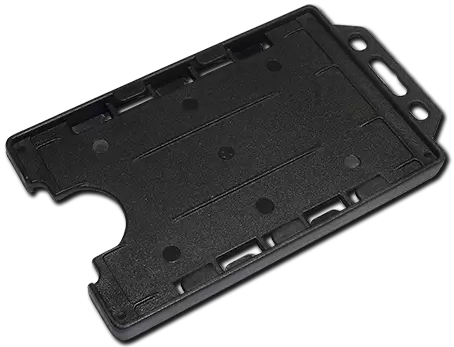 Portrait Double-Sided Open Face Rigid Card Holders 100pc