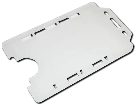 Portrait Double-Sided Open Face Rigid Card Holders 100pc