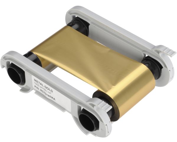Evolis Gold Monochrome Printer Ribbon (Zenius and Primacy)