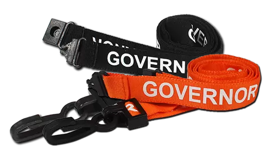 GOVERNOR Pre-Printed Lanyards - pack 100