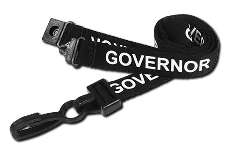 GOVERNOR Pre-Printed Lanyards - pack 100