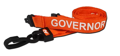GOVERNOR Pre-Printed Lanyards - pack 100