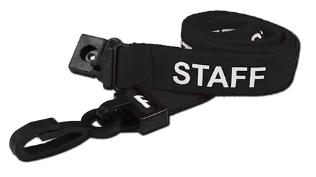 STAFF Pre-Printed Lanyards - pack 100