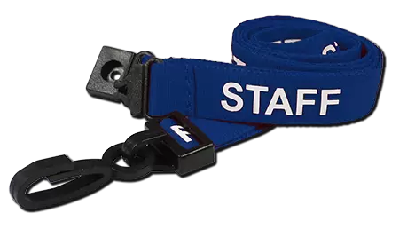 STAFF Pre-Printed Lanyards - pack 100