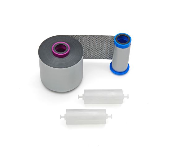 Zebra Grey Monochrome Scratch-Off Printer Ribbon (ZXP7 only)