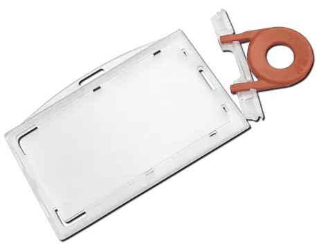 Lockable Card Holders with Removable Caps 100pc