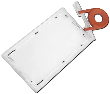 Lockable Card Holders with Removable Caps 100pc