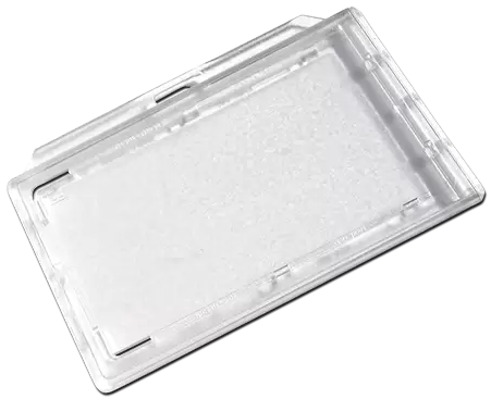 Lockable Card Holders with Permanent Caps 100pc