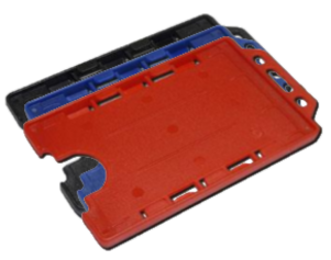 Portrait Double-Sided Open Face Rigid Card Holders 100pc