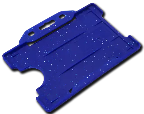 Metal Detectable Open Face Single Side Rigid Card Holders 100pc