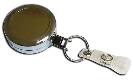 Metal Badge Reels with Reinforced Straps 50pc