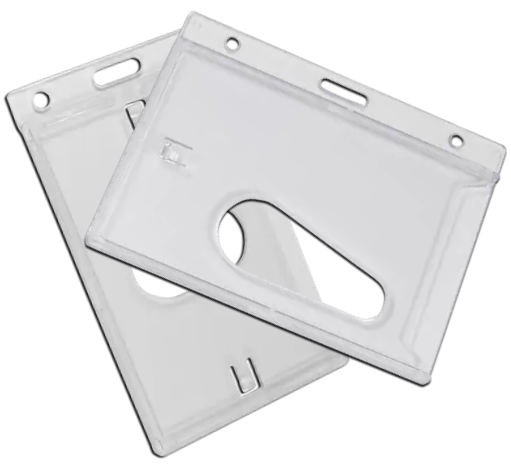 Premium Crystal Card Holders with Thumb Ejection Slot 100pc