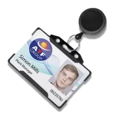 Premium Badge Reels with Key Rings 100pc