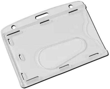 Standard Crystal Card Holders with Thumb Ejection Slot 100pc