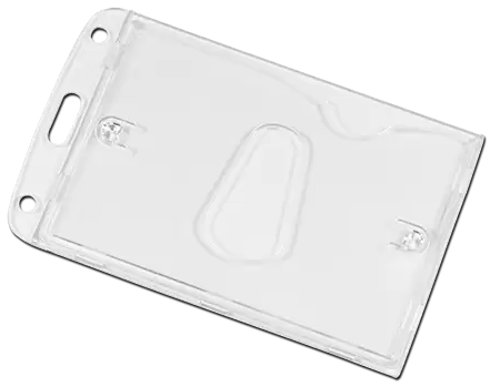 Standard Crystal Card Holders with Thumb Ejection Slot 100pc