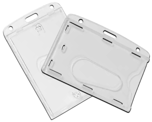 Standard Crystal Card Holders with Thumb Ejection Slot 100pc