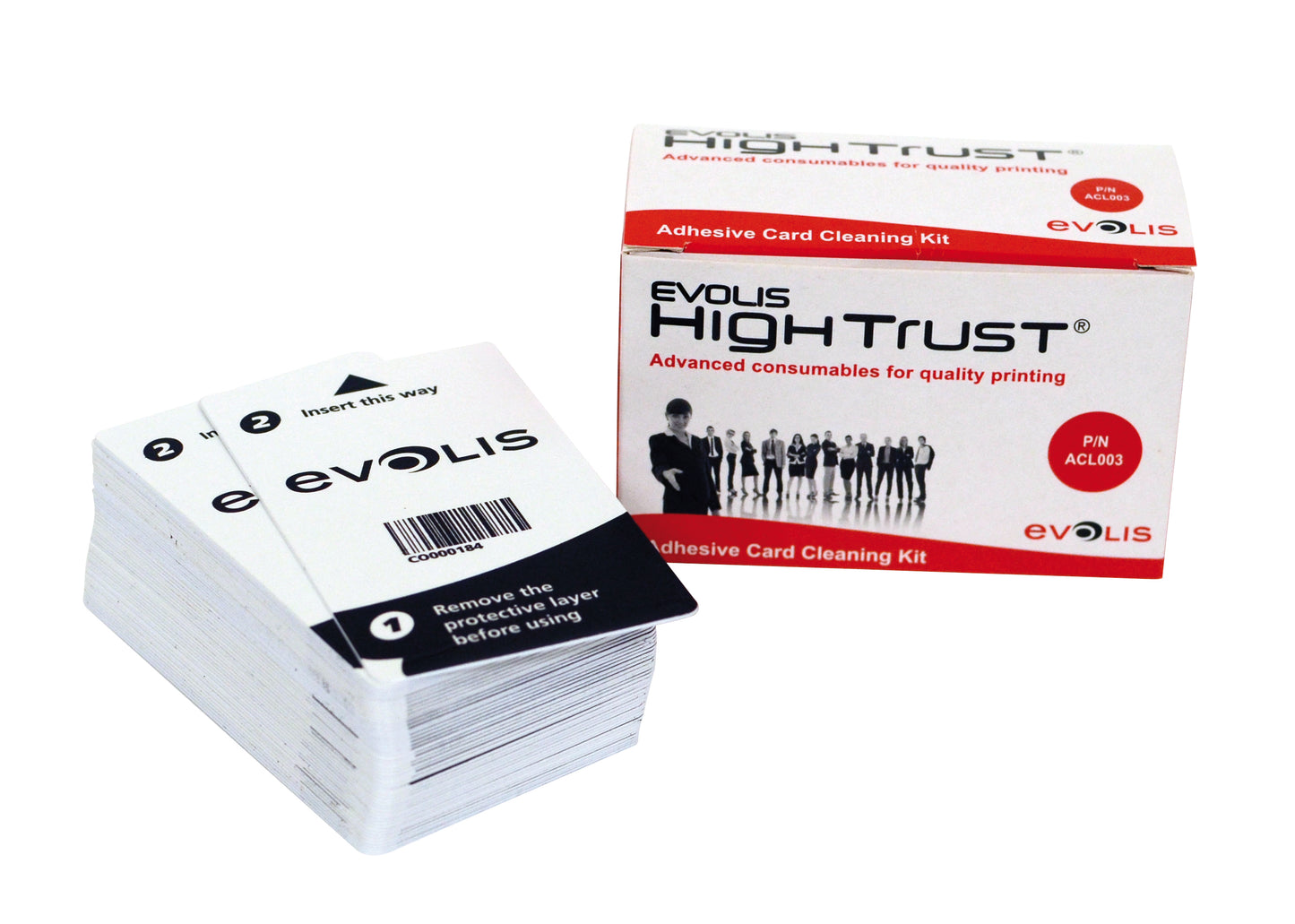 Evolis ACL003 - 50 Adhesive Cards