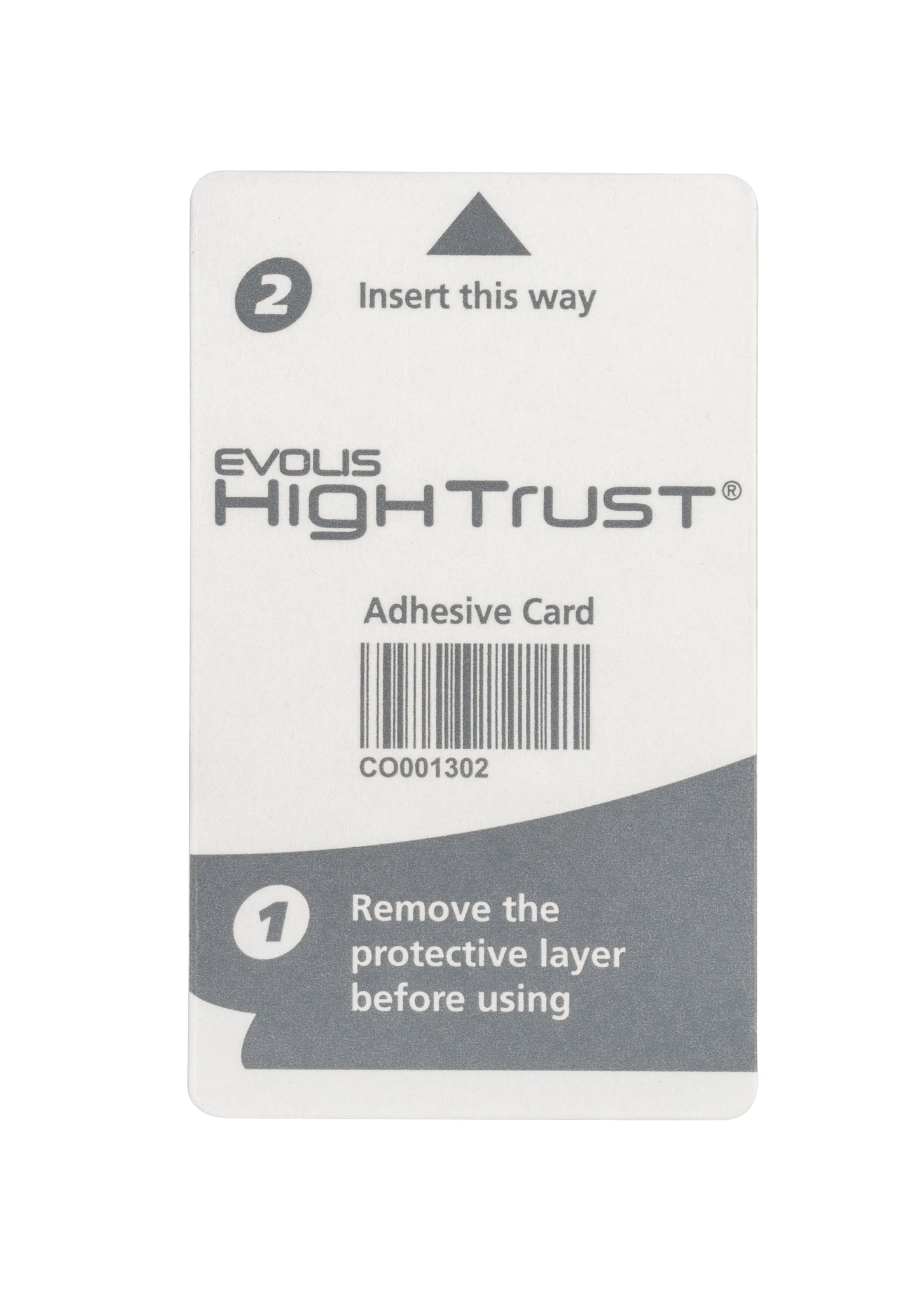Evolis ACL010 - Advanced Cleaning Kit - 2 T Cards,  2 Adhesive Cards with 2 Adhesive-Free Zones, 2 Swabs
