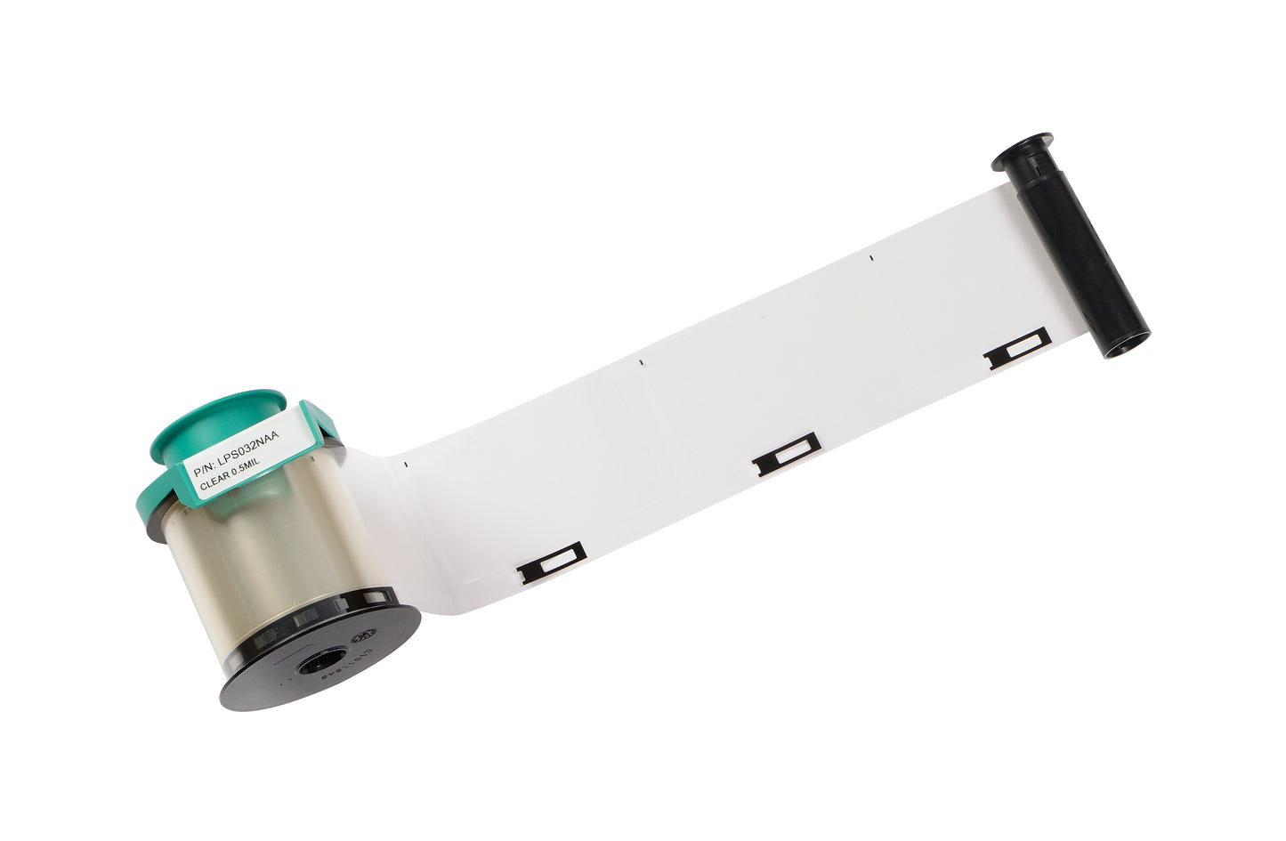 Evolis LPS032NAA 0.5 Mil Clear Patch Laminate Ribbon 600 Prints
