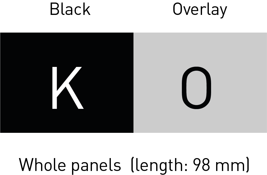 Evolis R2F210NAAA KO Black Ribbon with Overlay 600 Prints