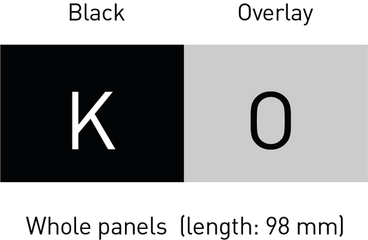 Evolis R2F210NAAA KO Black Ribbon with Overlay 600 Prints