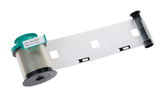 Evolis LPS034NAA 0.5 Mil Clear Smart Cut Patch Ribbon 600 Prints
