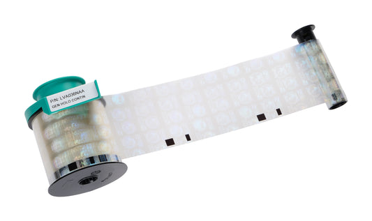 Evolis LVA036NAA Generic Holo Continuous Varnish Ribbon 1200 Prints