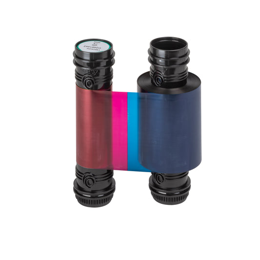 Evolis N6F203E100 Easy4pro YMCKOK Colour Ribbon with Overlay and Black Panels 200 Prints