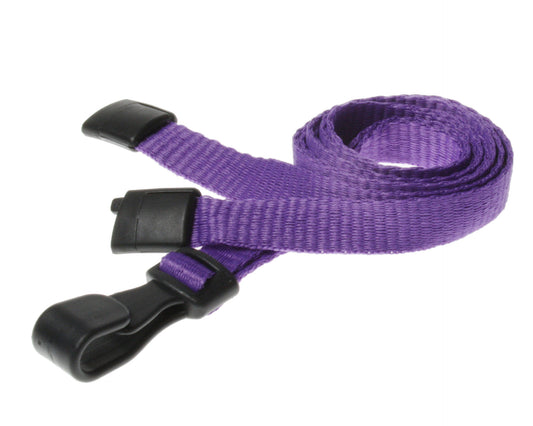 Breakaway Lanyards with Plastic J CIip - pack 100