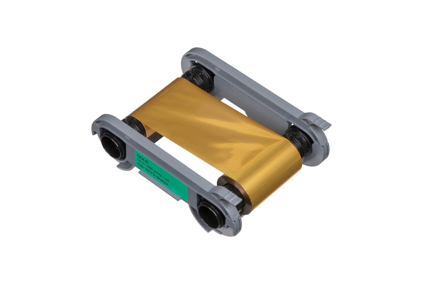 Evolis RCT216NAAA Metallic Gold Monochrome Ribbon 1000 Prints