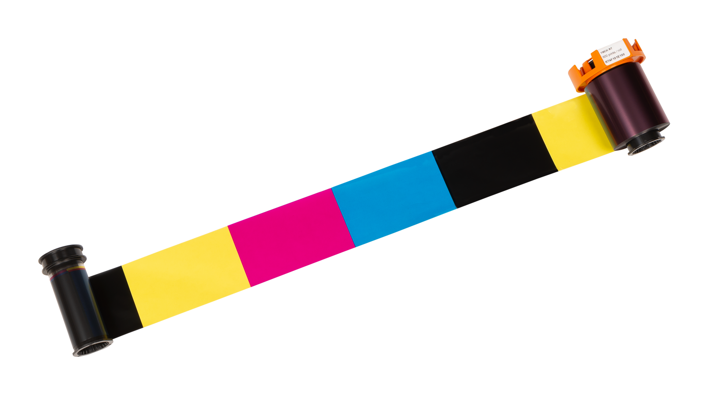 Evolis RT4F101E100 YMCK Colour Ribbon 600 Prints