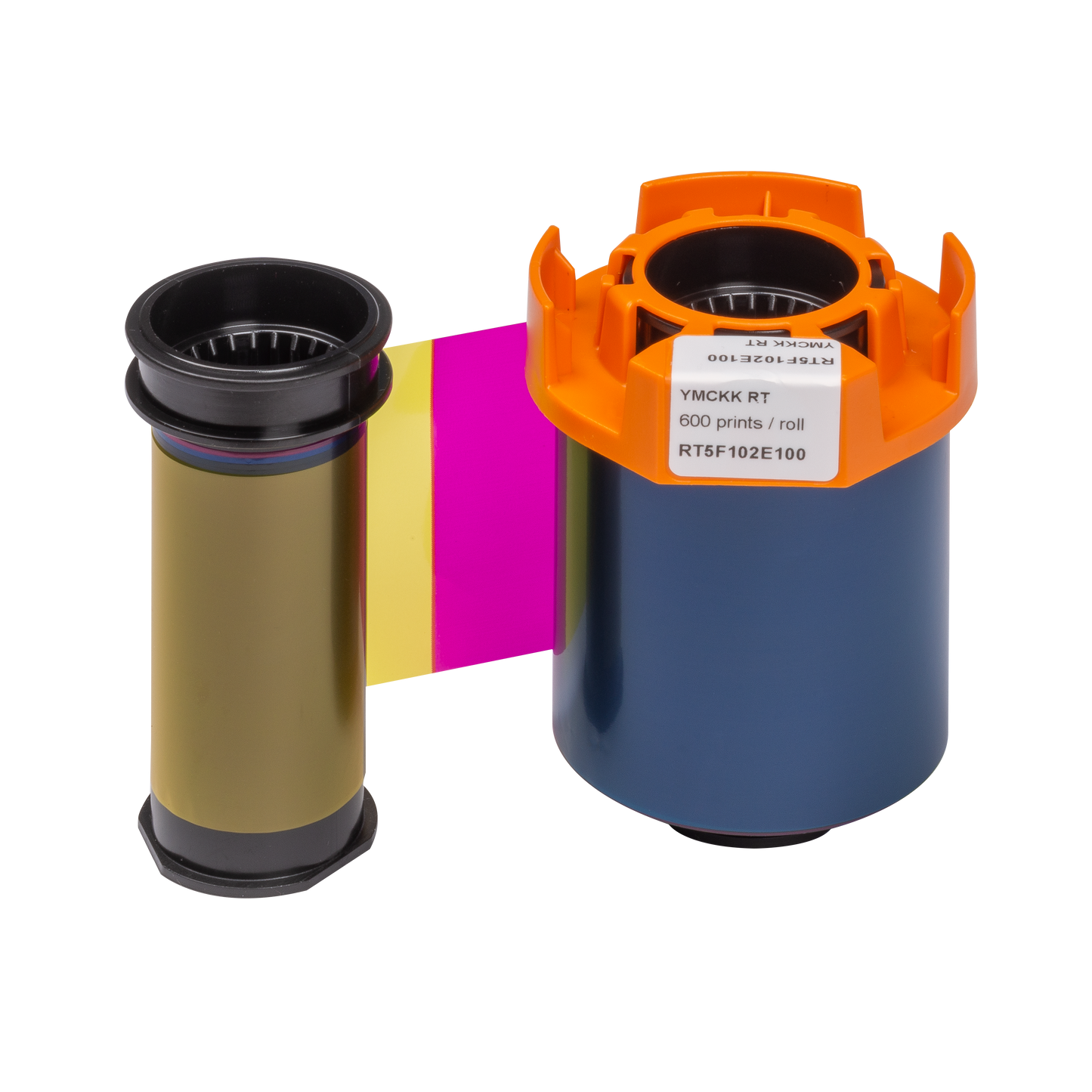 Evolis RT5F102E100 YMCKK Colour Ribbon 600 Prints