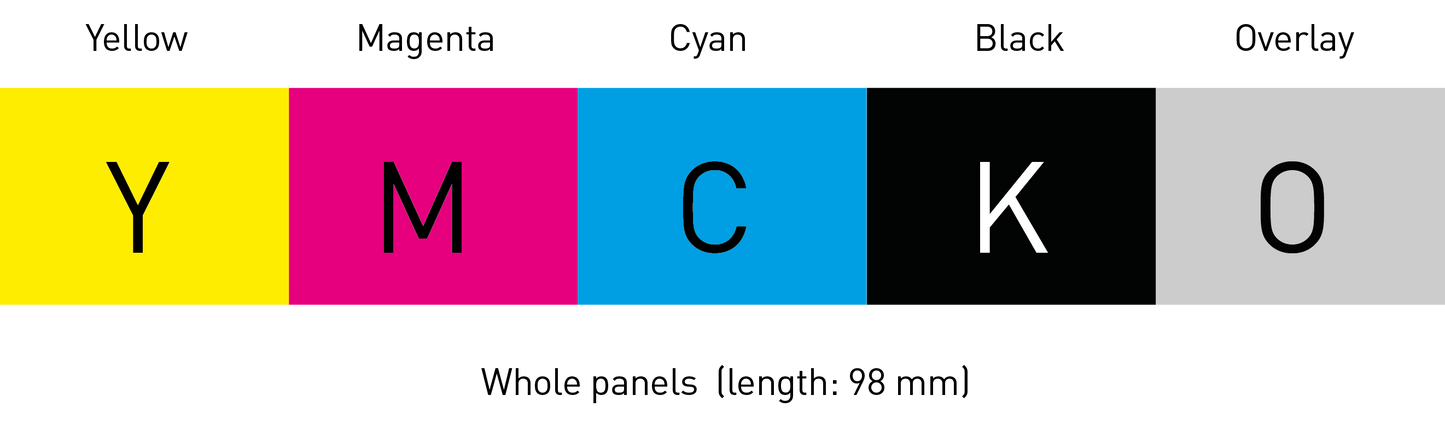 Evolis N5F202E100 Easy4pro YMCKO Colour Ribbon with Overlay 200 Prints