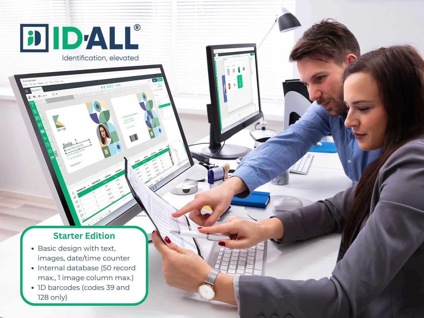 Evolis Agilia Card Printer – Dual-Sided