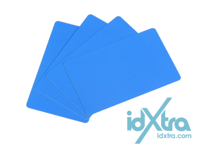 Plain Coloured PVC Cards - 100pc