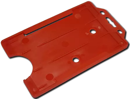 Portrait Single-Sided Open Face Rigid Card Holders 100pc