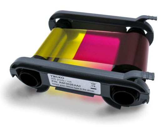 Evolis YMCKO Colour Printer Ribbon (Zenius only)