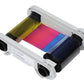 Evolis R5H004NAA YMCKO Half-Panel Colour Ribbon 400 Prints