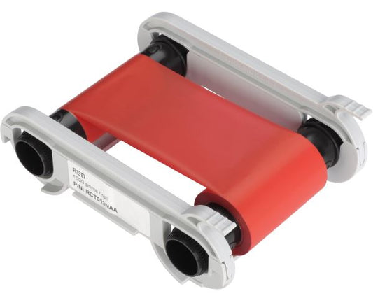 Evolis Red Monochrome Printer Ribbon (Zenius and Primacy)