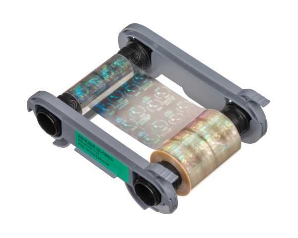 Evolis RVA222NAAA Globe Hologram Varnish Overlay Ribbon 400 Prints ...