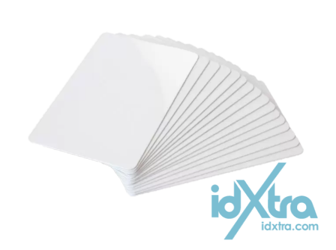 Plain White PVC Cards - 100pc
